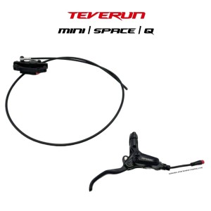 TEVERUN FIGHTER MINI & SPACE & MINI Q | KIT COMPLET DE FREIN HYDRAULIQUE AV