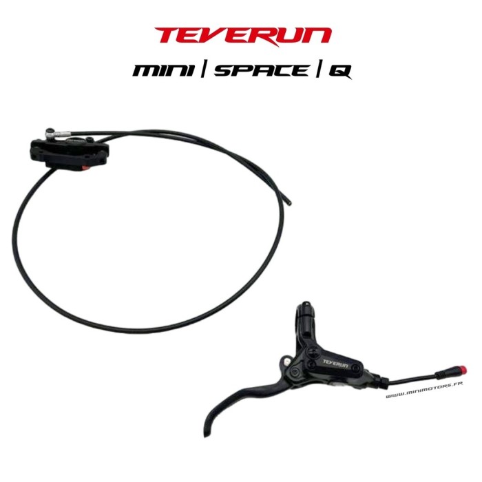TEVERUN FIGHTER MINI & SPACE & MINI Q | KIT COMPLET DE FREIN HYDRAULIQUE AV
