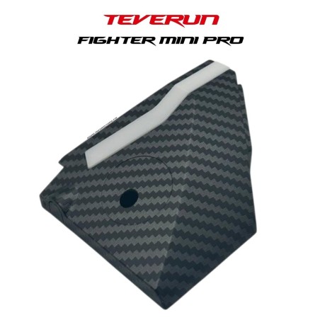 TEVERUN FIGHTER MINI PRO 2025 | CACHE PROTECTION LED DECK AV GAUCHE / AR DROIT EFFET CARBONE