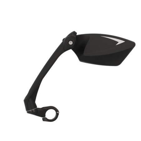 RETRO VELO OPTIMIZ GAUCHE NOIR VERRE HD ANTI-REFLET (VTT / VTC / E BIKE / VAE)