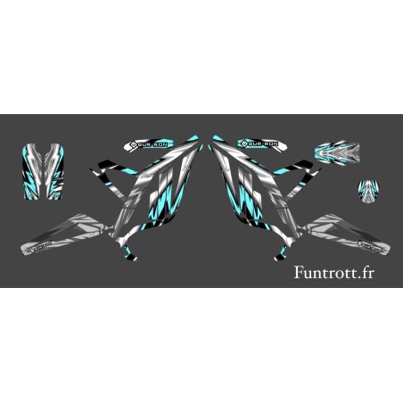 Achat de Kit déco full option 100% PERSONNALISABLES pour moto électrique Sur-Ron. au meilleur prix sur Funtrott.fr, Livraison 24