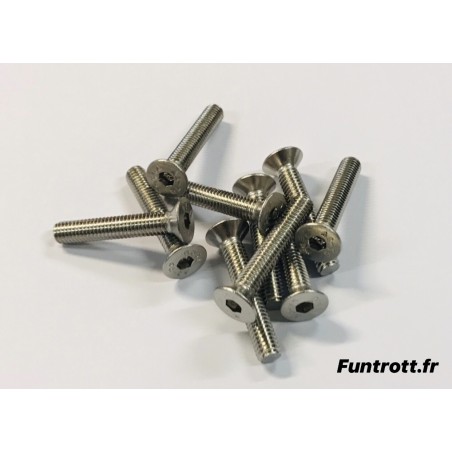 Achat de Lot de 10 vis inox au meilleur prix sur Funtrott.fr, Livraison 24H/48H