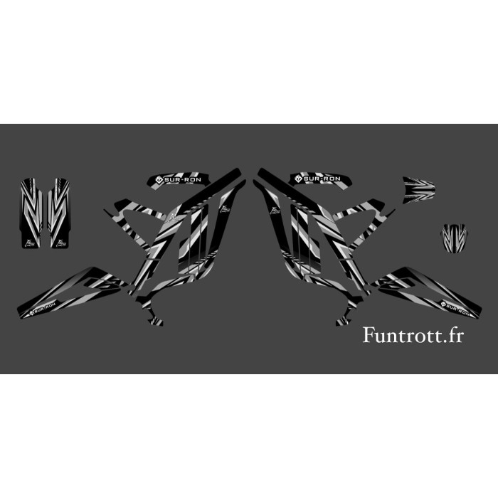 Achat de Kit déco moto électrique Sur-Ron. au meilleur prix sur Funtrott.fr, Livraison 24H/48H