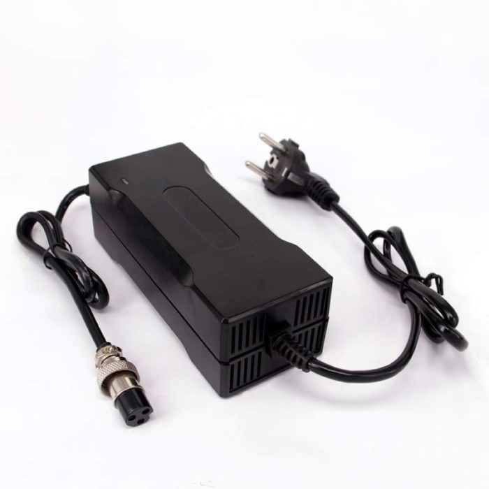 Achat de Chargeur 58.1v 2 ah dualtron mini  Norme CE au meilleur prix sur Funtrott.fr, Livraison 24H/48H