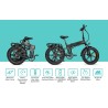 Achat de Vélo électrique Engwe Engine Pro au meilleur prix sur Funtrott.fr, Livraison 24H/48H