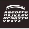 Achat de Stickers lettre pour pneus au meilleur prix sur Funtrott.fr, Livraison 24H/48H
