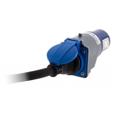 Adaptateur prise pour chargeur fem 2P+T 16A/male CEE 17 IP44