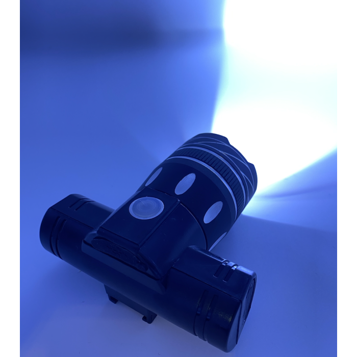La paire de Phare à led rechargeable.
