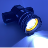 La paire de Phare à led rechargeable.