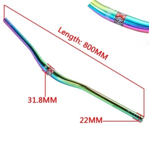 Guidon pour trottinette électrique effet caméléon.