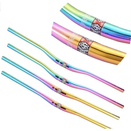 Guidon pour trottinette électrique effet caméléon.