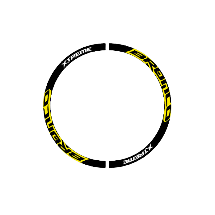 Stickers pour jantes pour Bronco, Vnom, Xtreme.
