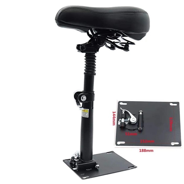 Siège pliable pour trottinette électrique