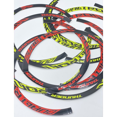 Stickers FLUO pour jantes Dualtron Thunder, Ultra et Storm.
