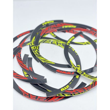 Stickers FLUO pour jantes Viper Nami.