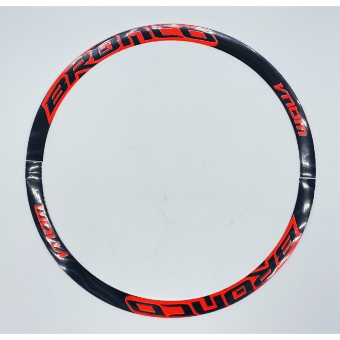 Stickers FLUO pour jantes pour Bronco Vnom