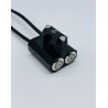 Commutateur Funtrott 2 bouton ON-OFF Avec Voyant pour Guidon De 22mm