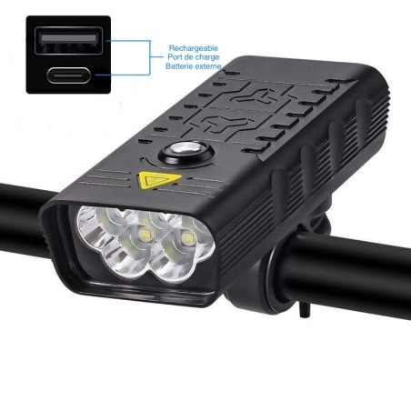 Lumière USB rechargeable étanche/ lampe