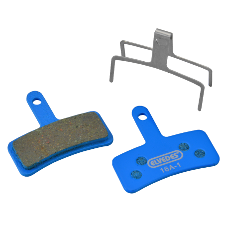 Paire plaquettes de frein organic pour Tektro Dorado, Nutt hydrolique Dulatron Thunder 3.