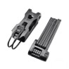 Achat de ANTIVOL PLIABLE A CODE L 85CM RANGERS NOIR AVEC SUPPORT au meilleur prix sur Funtrott.fr, Livraison 24H/48H