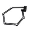 Achat de ANTIVOL PLIABLE A CODE L 85CM RANGERS NOIR AVEC SUPPORT au meilleur prix sur Funtrott.fr, Livraison 24H/48H