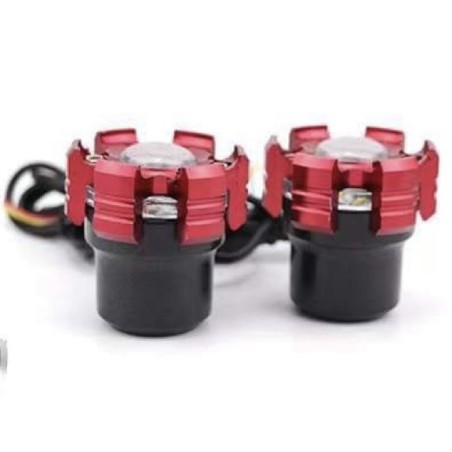 Top Block Protection de roue lumineux-clignotant pour trottinette électrique.