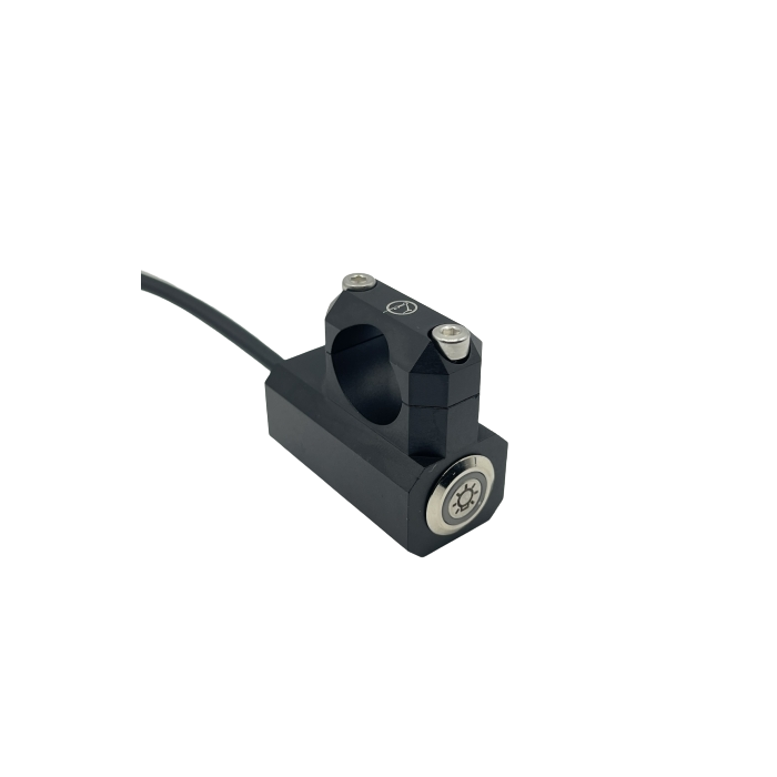 Commutateur et faisceau Funtrott 1 bouton ON-OFF Avec Voyant pour Guidon De 22mm