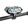 Phare avant LED TRIPLE OPTIQUE T6 3500 lumens pour trottinette électrique