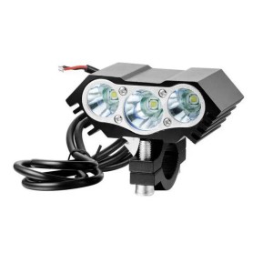 Phare avant LED TRIPLE OPTIQUE T6 3500 lumens pour trottinette électrique