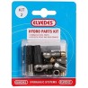 Hydro Parts Kit 2: M8 + Banjo Stainless Steel Parts pour Front et Rear Brakes po