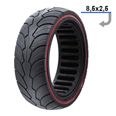Pneu plein ultralégé 8,5×2,5 – Dualtron Mini Pop Togo Gomme Tendre