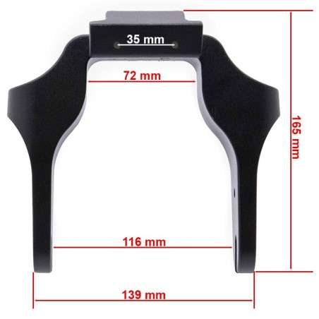Bras de fourche avant pour Dualtron Mini Minimotors