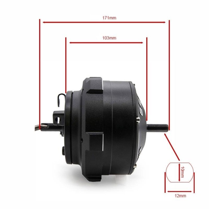 Moteur 52V 735W 6,1/B34 pour Dualtron Mini Minimotors