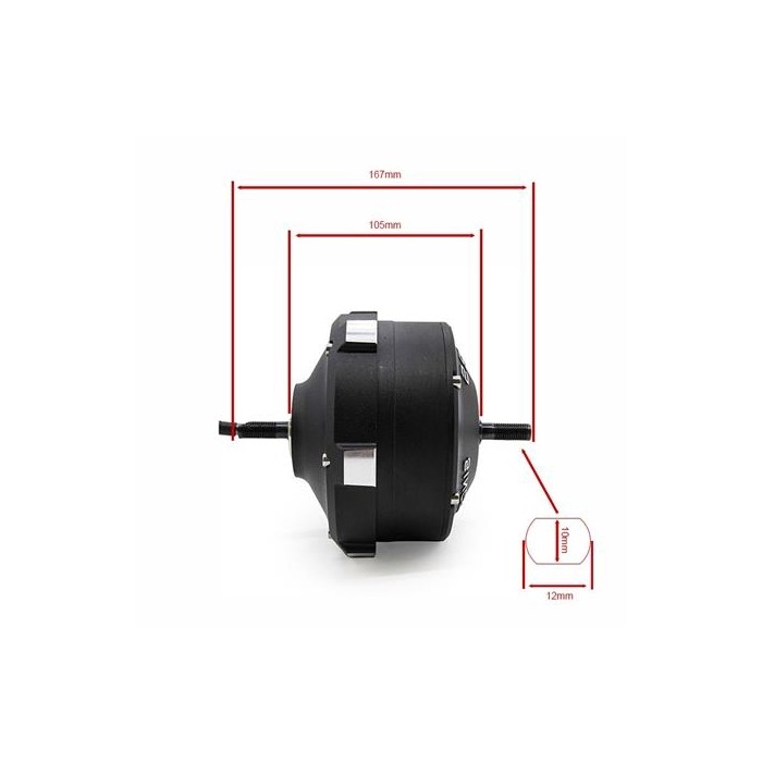 Moteur 60V 800W pour Dualtron Speedway V/Dualtron 3 arrière Minimotors