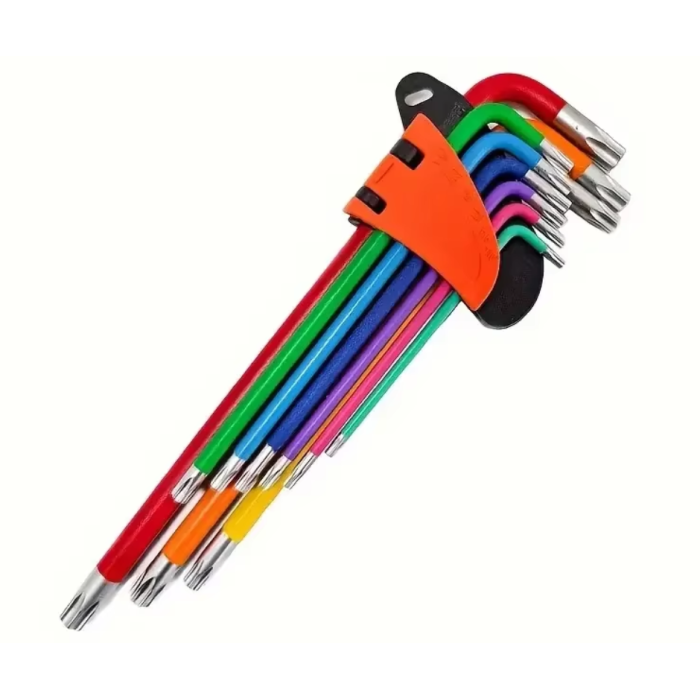 JEU Cle TORX  DE COULEUR