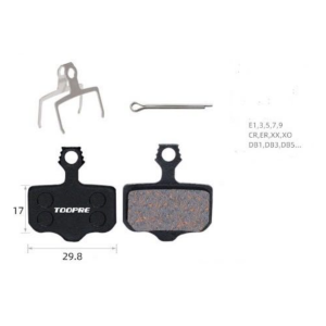 Paire Plaquette pour Dualtron Etrier Nutt, Zéro et Magura MTsport