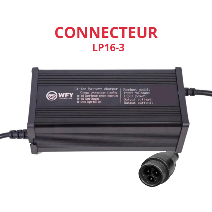 Achat de Chargeur rapide 72v 5ah Thunder 2 Norme CE au meilleur prix sur Funtrott.fr, Livraison 24H/48H