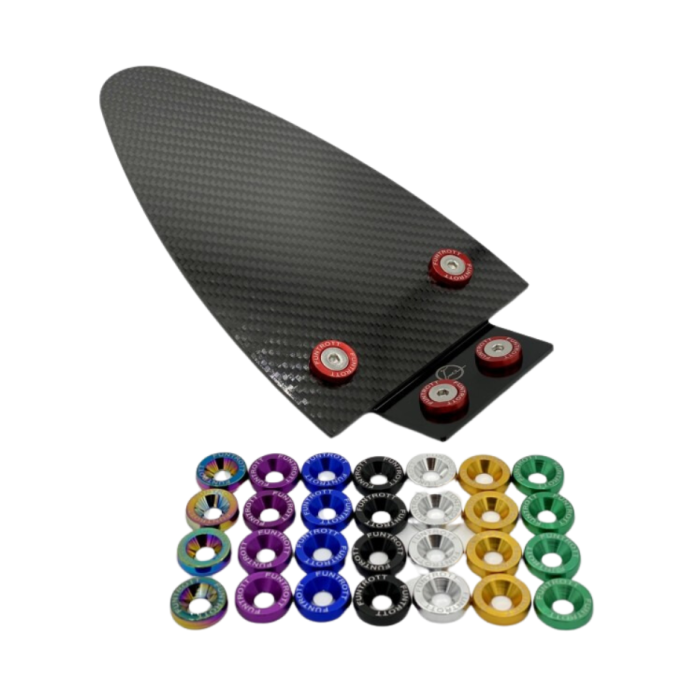 Achat de Garde boue arrière carbone / alu noir FUNTROTT. au meilleur prix sur Funtrott.fr, Livraison 24H/48H
