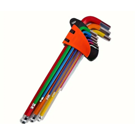 JEU Cle Allen TETE SPHERIQUE DE COULEUR