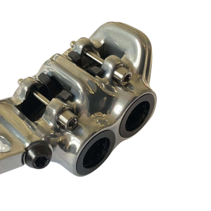 Paire de vis TITANE pour axe de frein pour etrier shimano et magura.