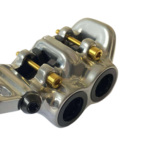 Paire de vis TITANE pour axe de frein pour etrier shimano et magura.