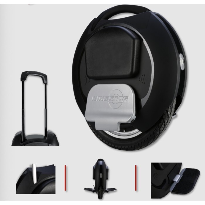 Achat de MONOROUE ÉLECTRIQUE KS-16S Noir Mate 840Wh au meilleur prix sur Funtrott.fr, Livraison 24H/48H