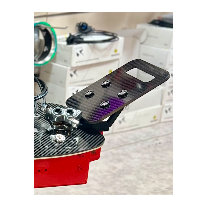 Kit de repose-pieds en fibre de carbone pour Dualtron Thunder, Thunder 2, Thunder 3, Victor, Ultra 2.