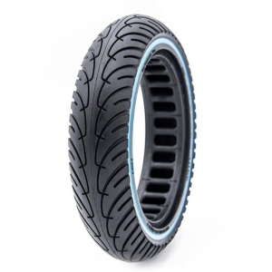 Pneu plein ultraléger 8,5x2-6,1/B34 - ligne bleue