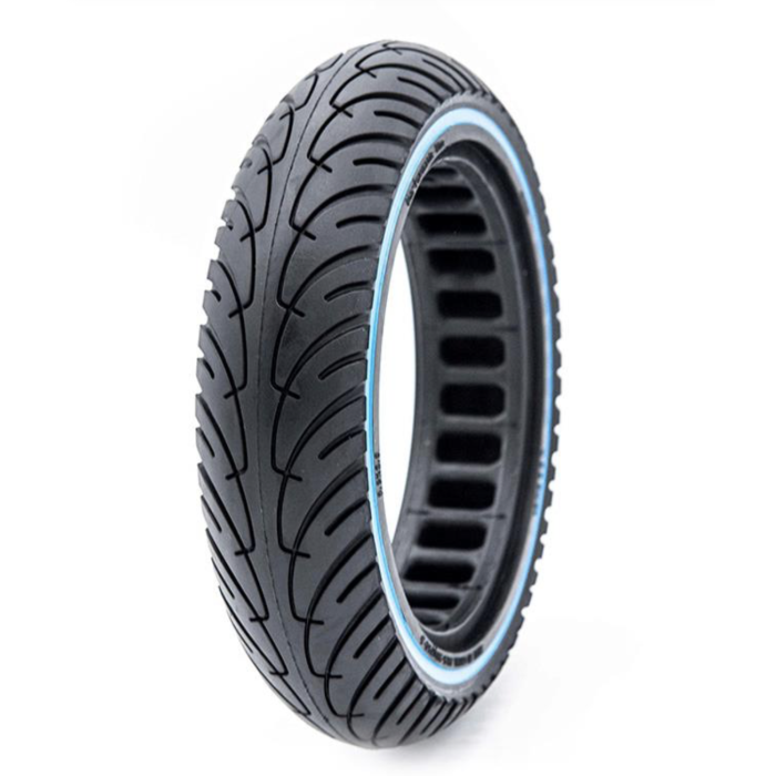 Pneu plein ultraléger 8,5x2-6,1/B34 - ligne bleue