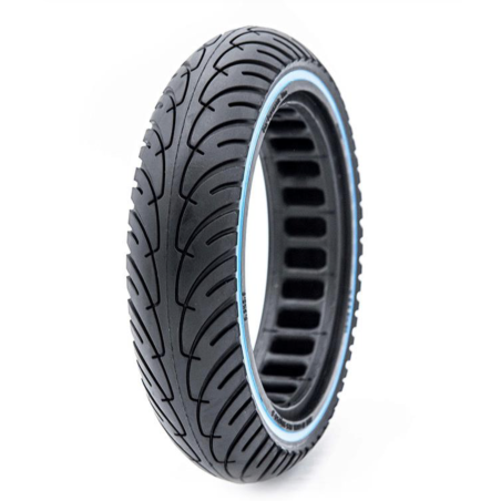 Pneu plein ultraléger 8,5x2-6,1/B34 - ligne bleue