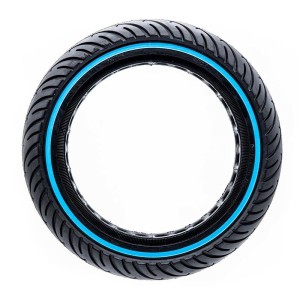 Pneu plein ultraléger 8,5x2-6,1/B34 - ligne bleue