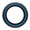 Pneu plein ultraléger 8,5x2-6,1/B34 - ligne bleue