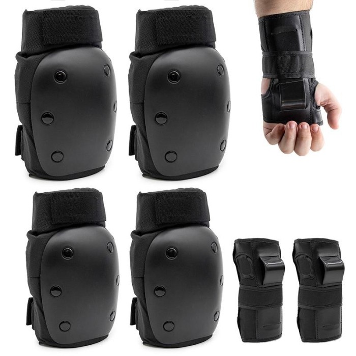 Kit de protection des articulations - Genouillères, coudières et poignets