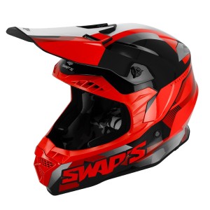 Casque enfant rouge